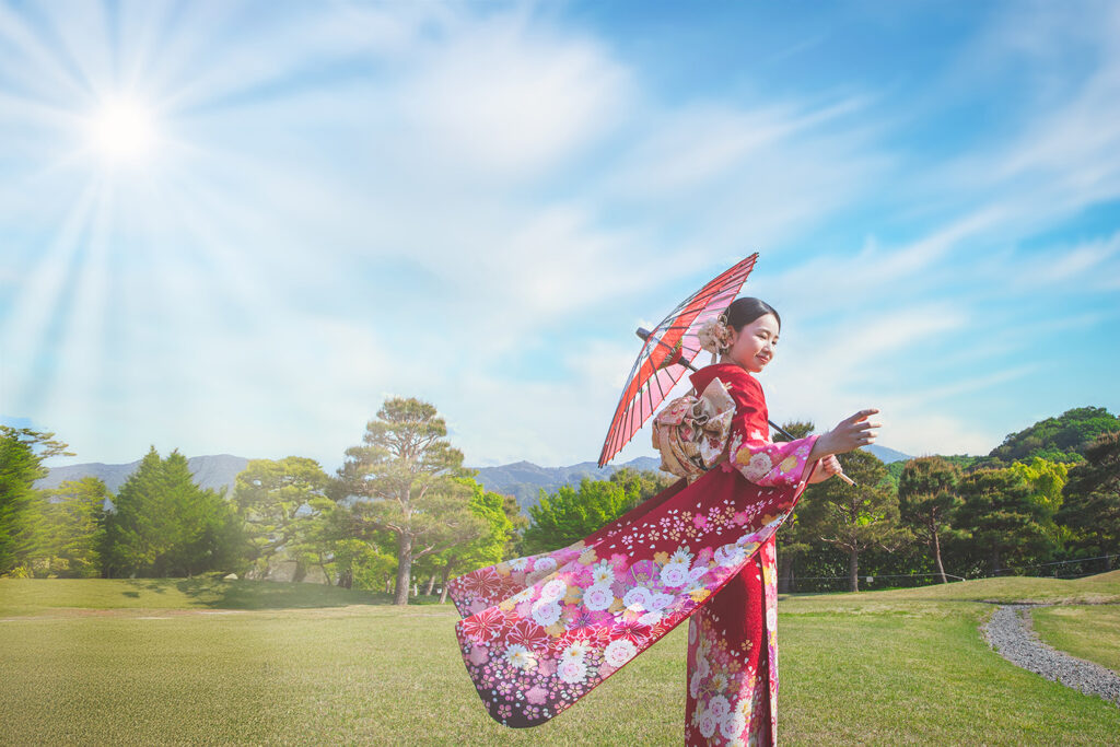 成人式フォト　ロケーション